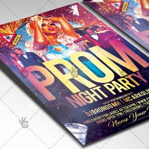 Download Prom Party Flyer - PSD Template | PSDmarket