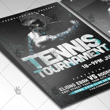 Download Tennis Flyer - PSD Template-2