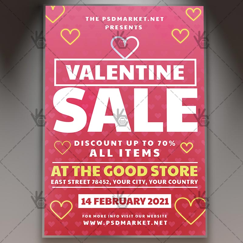 valentine_sale_flyer_psd_psdmarket_1.jpg Download Valentine Sale Flyer - PSD Template