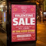 Download Valentine Sale Flyer - PSD Template-3