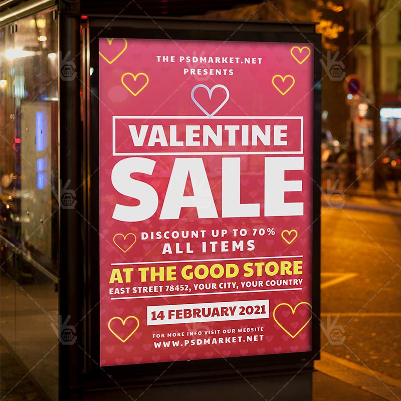 valentine_sale_flyer_psd_psdmarket_3.jpg Download Valentine Sale Flyer - PSD Template-3