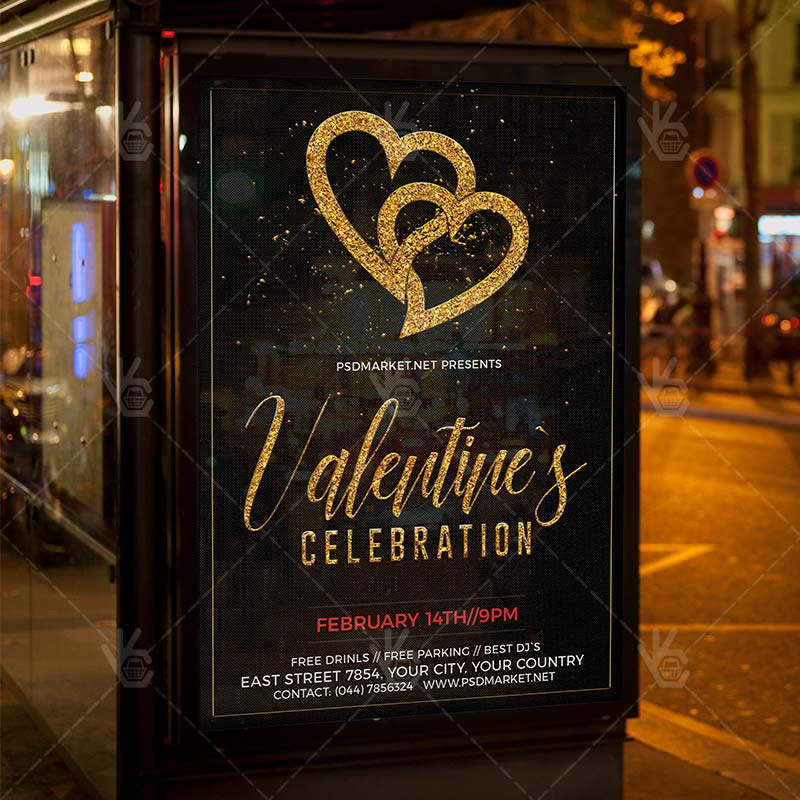 valentines_celebration_flyer_psd_psdmarket_3.jpg Download Valentines Celebration Flyer - PSD Template-3