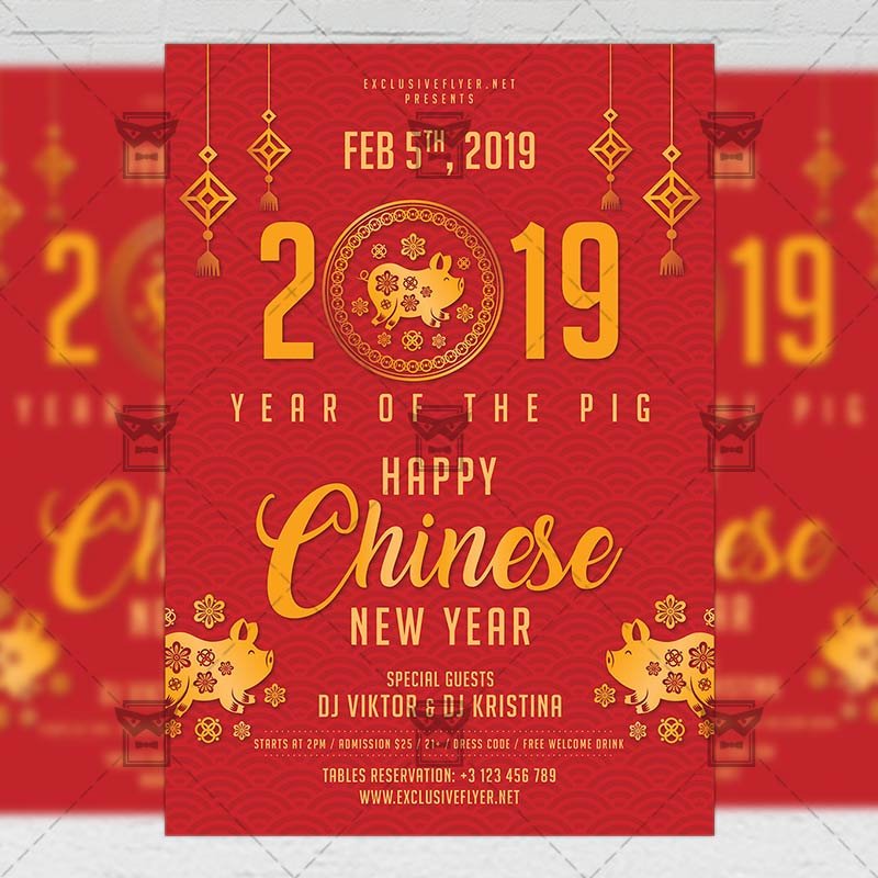year_of_the_pig-premium-flyer-template-1.jpg Year of the Pig Flyer - Seasonal A5 Template