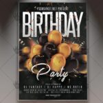 Download Birthday Event Flyer - PSD Template