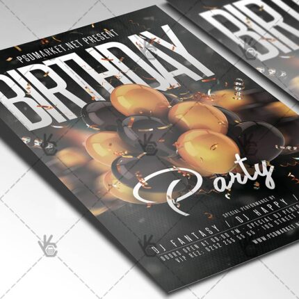 Download Birthday Event Flyer - PSD Template-2