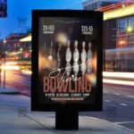 Download Bowling Time PSD Flyer Template Now