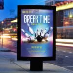 Download Break Time PSD Flyer Template Now