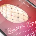 Download Easter Brunch 2019 PSD Flyer Template Now