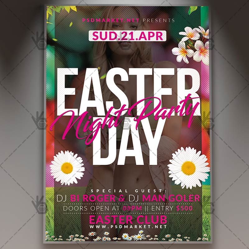 easter_night_party_flyer_psd_psdmarket_1.jpg Download Easter Night Party Flyer - PSD Template