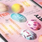 Download Easter Party Celebration Free Seasonal A5 Flyer PSD Template Now