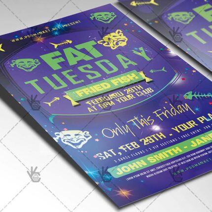 Download Fat Tuesday Flyer - PSD Template-2