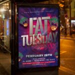 Download Fat Tuesday Night Flyer - PSD Template-3