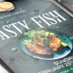 Download Fish Restaurant PSD Flyer Template Now