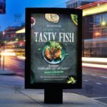 Download Fish Restaurant PSD Flyer Template Now