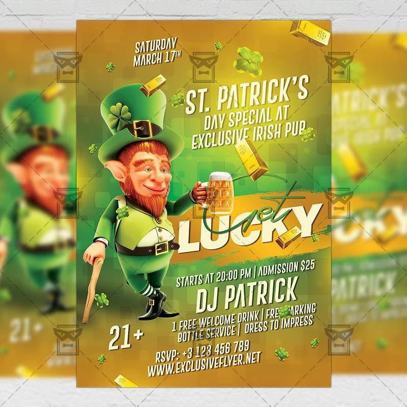 get_lucky_night-premium-flyer-template-1.jpg Download Get Lucky Night PSD Flyer Template Now