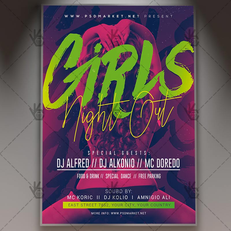 girls_night_out_flyer_psd_psdmarket_1.jpg Download Girls Night Out Flyer - PSD Template
