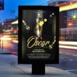 Download Oscar Night Party PSD Flyer Template Now