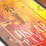 Oscar Party Flyer - Club A5 Template