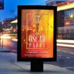 Oscar Party Flyer - Club A5 Template