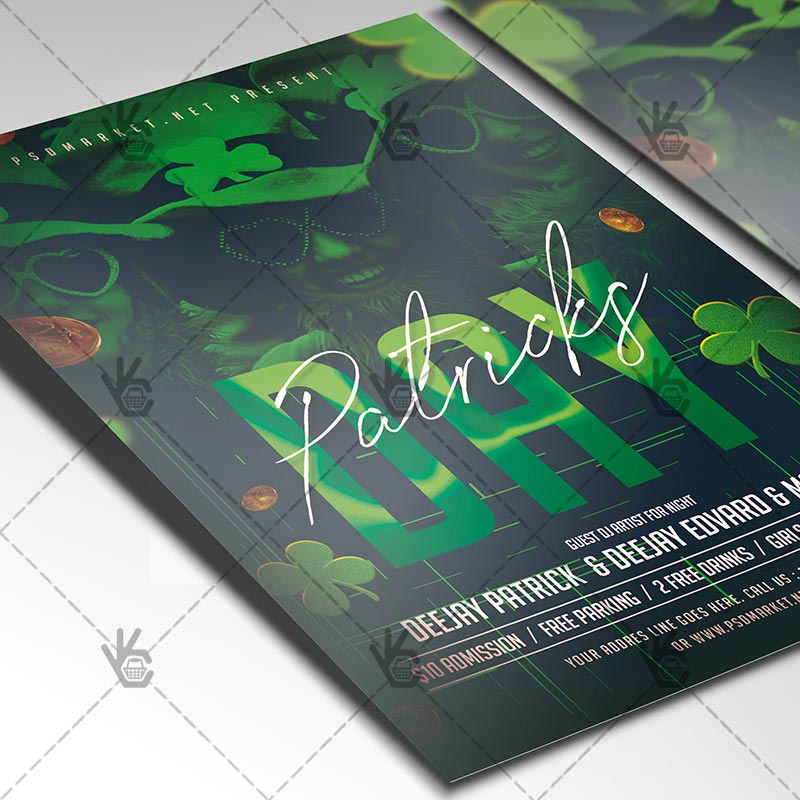 patricks_day_event_flyer_psd_psdmarket_2.jpg Download Patricks Day Event Flyer - PSD Template-2