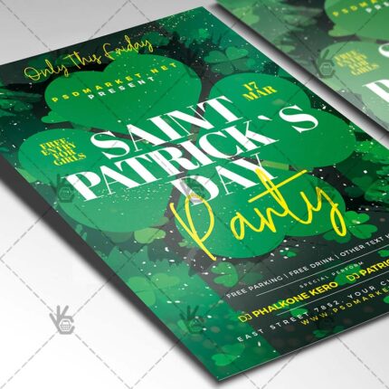 Download Saint Patricks Day Party Flyer - PSD Template-2
