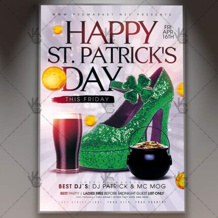 Download Saint Patricks Flyer - PSD Template