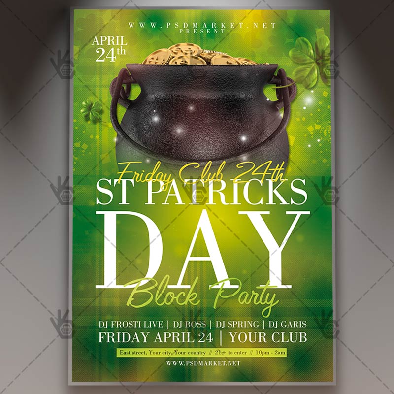 saint_patricks_night_flyer_psdmarket_1.jpg Download Saint Patricks Night Flyer - PSD Template