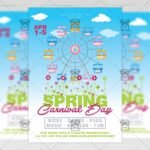 Download Spring Carnival Day PSD Flyer Template Now