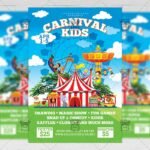 Download Spring Kids Carnival PSD Flyer Template Now