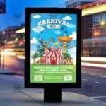 Download Spring Kids Carnival PSD Flyer Template Now