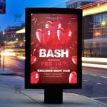 Download Valentines Bash PSD Flyer Template Now