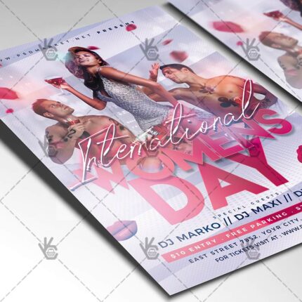 Download Womens Day Party Flyer - PSD Template-2