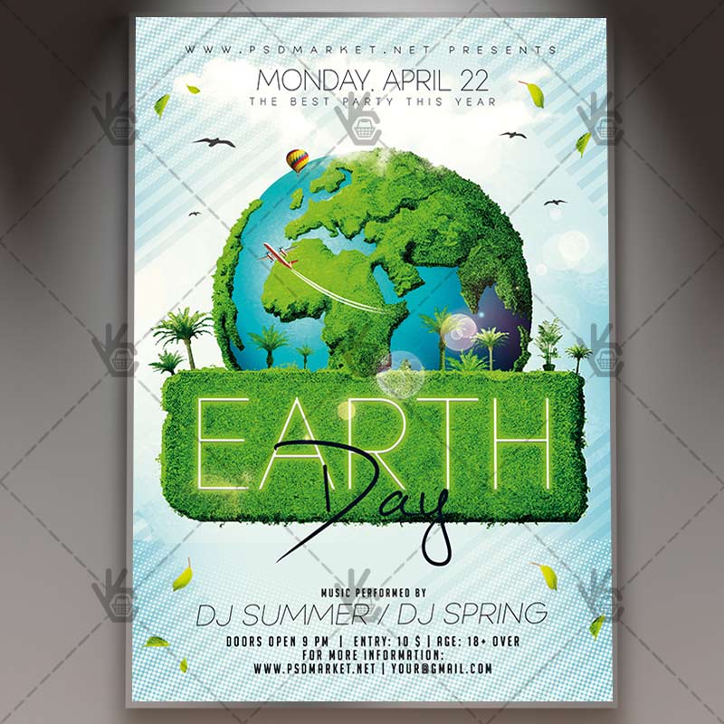 earth_day_event_flyer_psd_psdmarket_1.jpg Download Earth Day Event Flyer - PSD Template