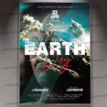 Download Earth Day Party Flyer - PSD Template