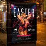 Download Easter Night Event Template - Flyer PSD-3