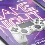 Game Night - Flyer PSD Template