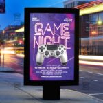 Game Night - Flyer PSD Template