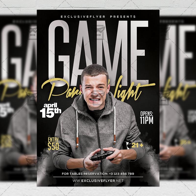 game_party_night-premium-flyer-template-1.jpg Download Game Party Night PSD Flyer Template Now
