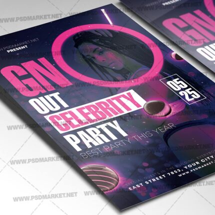 Download GNO Out Flyer - PSD Template-2