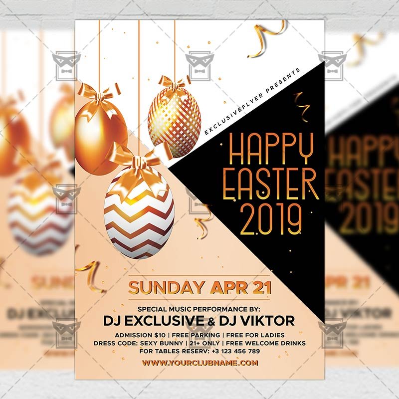 happy_easter_2019-premium-flyer-template-1.jpg Download Happy Easter 2019 PSD Flyer Template Now