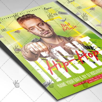 Download Hip Hop Night Flyer - PSD Template-2
