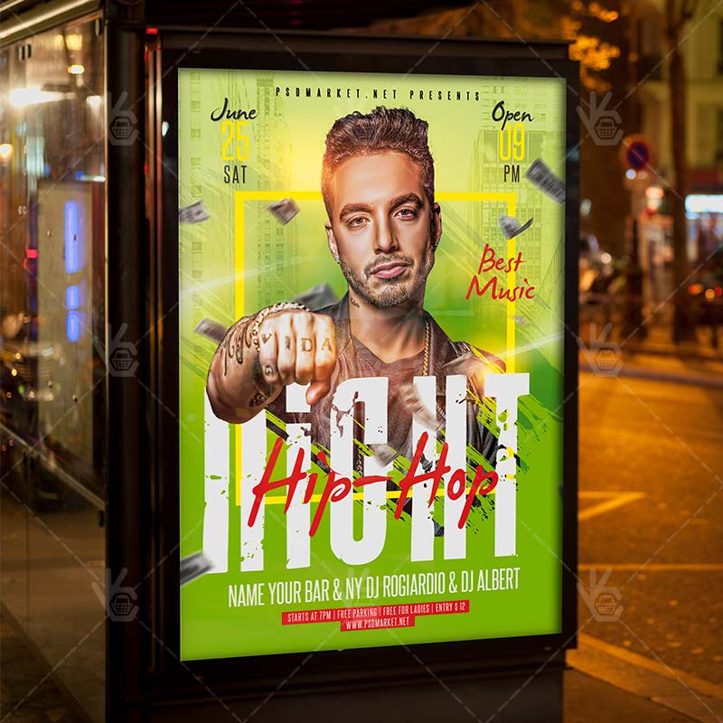 hip_hop_night_flyer_psd_psdmarket_3.jpg Download Hip Hop Night Flyer - PSD Template-3