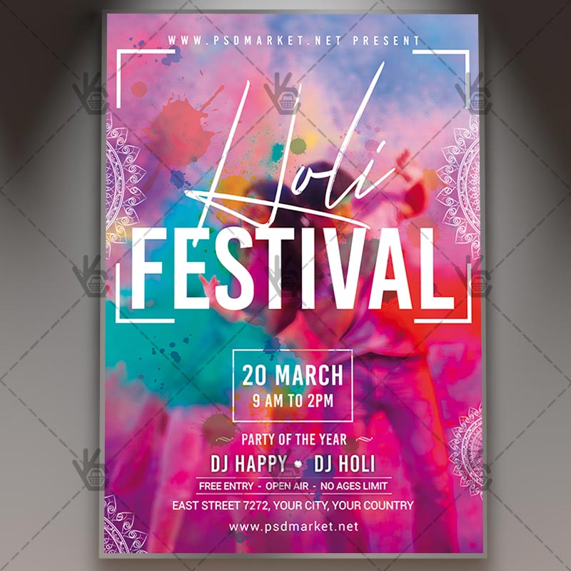 holi_festival_flyer_psd_psdmarket_1.jpg Download Holi Festival Flyer - PSD Template
