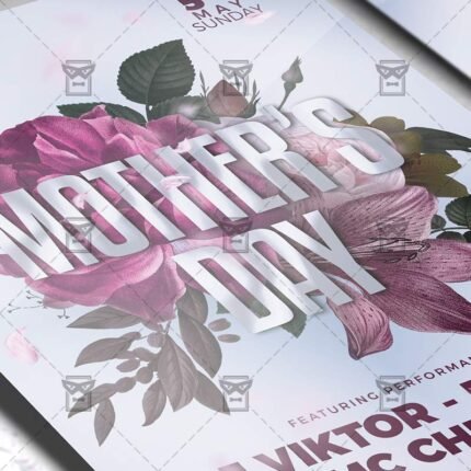 Download Mother Day Celebration 2019 PSD Flyer Template Now