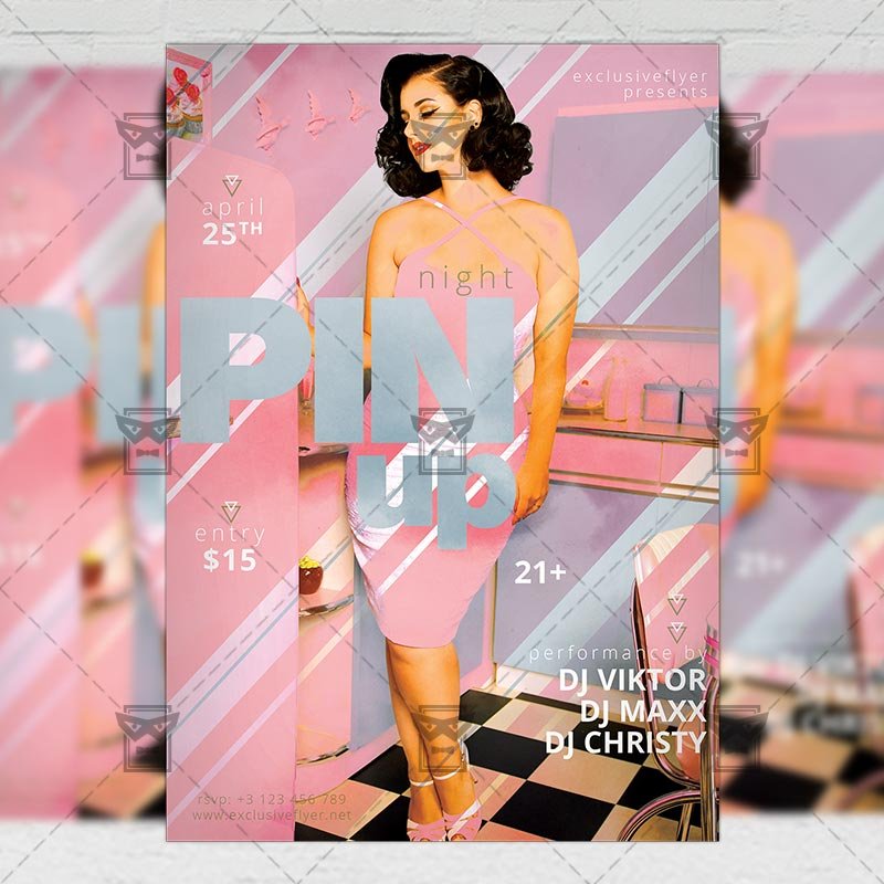 pin_up_night-premium-flyer-template-1.jpg Download Pin Up Night PSD Flyer Template Now