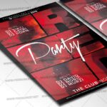 Download Red Party Flyer - PSD Template-2