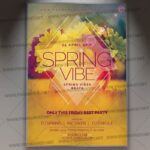 Download Spring Vibe Flyer - PSD Template