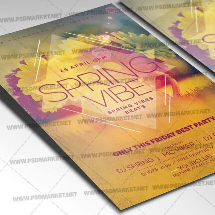 Download Spring Vibe Flyer - PSD Template-2