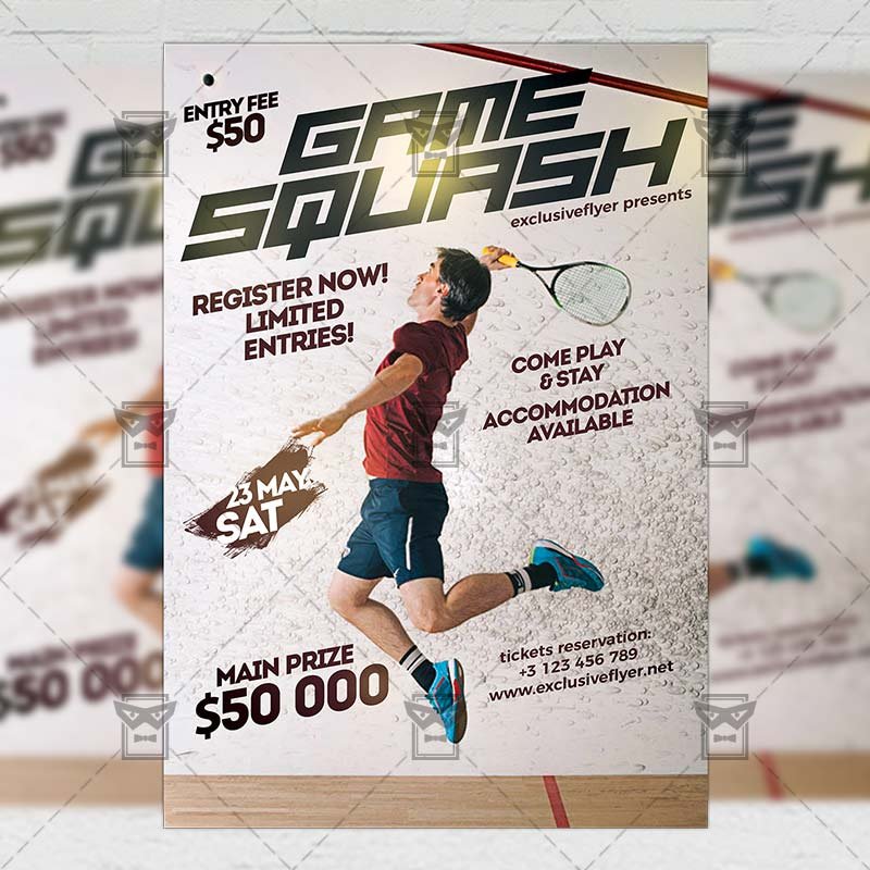 squash_game_flyer-premium-flyer-template-1.jpg Download Game Squash PSD Flyer Template Now