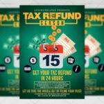 Tax Refund Flyer - Business PSD Template